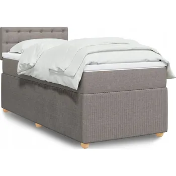 Postel Jednolůžková dřevěná postel VidaXL 80x200 cm bílá