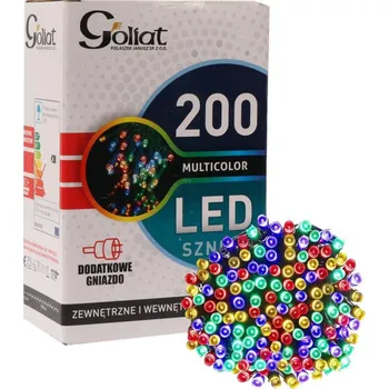 Vánoční dekorace Vánoční osvětlení na stromeček Goliat venkovní 10 m 101 - 200 světýlek