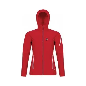 Dámská softshellová bunda High Point ATOM 2.0 LADY HOODY JACKET red L; Červená bunda + DÁREK DLE VÝBĚRU!