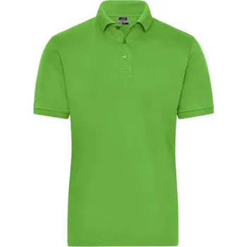 Pánská košile DAIBER JN 1806 / Pánská elastická polokošile z bio bavlny - lime green XL