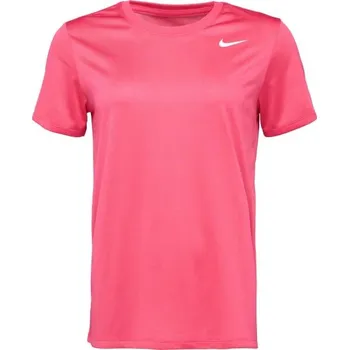 Dámské tréninkové tričko Nike DRI-FIT XL Růžová, Bílá