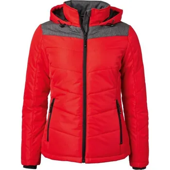 Dámská bunda DAIBER JN 1133 / Dámská zimní bunda - red/anthracite melange M