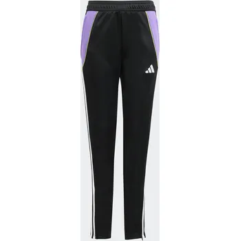 ADIDAS Dětské fotbalové tepláky Tiro 11 LET FIALOVÁ|ČERNÁ