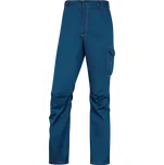 DELTA PANOSTRPA / Pánské strečové pracovní kalhoty - nám. modrá/oranžová XS