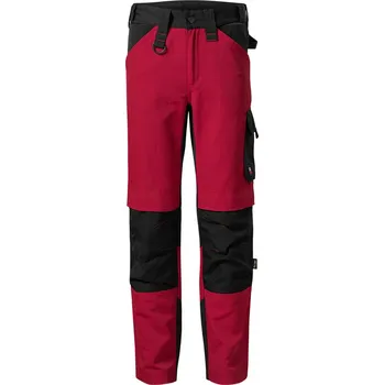 montérky RIMECK VERTEX W07 / Pracovní kalhoty do pasu - červená 54