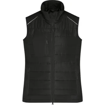 Dámská vesta DAIBER JN 1821 / Dámská hybridní vesta - black/black XL