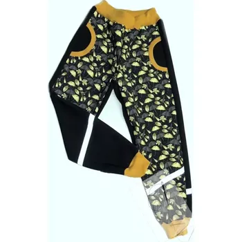 Dívčí kalhoty POPYTE Dívčí softshellové kalhoty deštníčky, zateplené 116