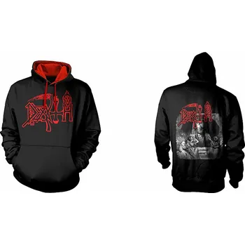 Pánská móda Death mikina, Scream Bloody Gore Varsity No Zip BP Black, pánská XXL