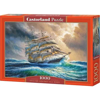 Puzzle CASTORLAND Puzzle Plachetnice na moři 1000 dílků