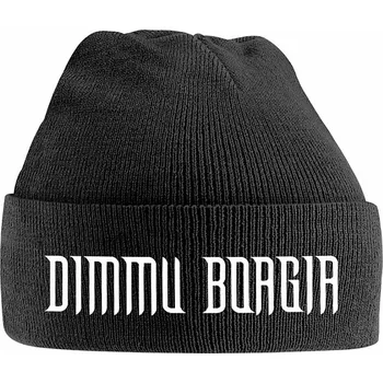 Čepice Dimmu Borgir zimní bavlněný kulich, Logo Hat Black