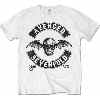 Pánské tričko Avenged Sevenfold tričko, Moto Seal White, pánské S