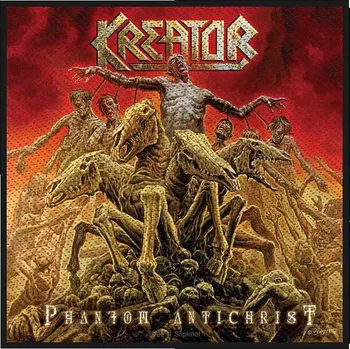 Nášivka Kreator tkaná nášivka PES 100 x 100 mm, Phantom Anti-Christ