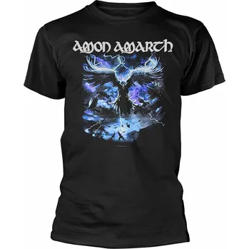 Pánská móda Amon Amarth tričko, Raven´s Flight BP Black, pánské L