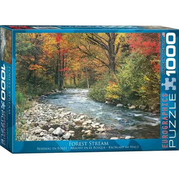Puzzle EUROGRAPHICS Puzzle Lesní potok 1000 dílků