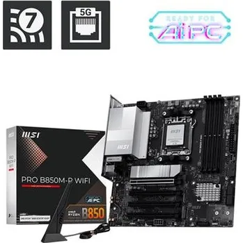 Základní deska MSI PRO B850M-P WIFI/AM5/4x DDR5 UDIMM/mATX