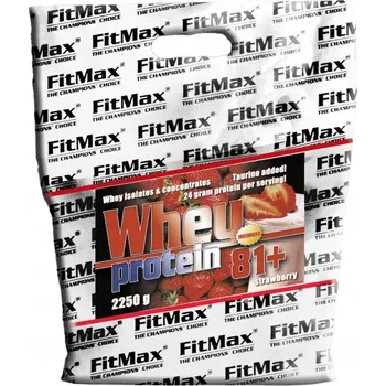 Protein Protein FitMax prášek 2250 g příchuť jahoda