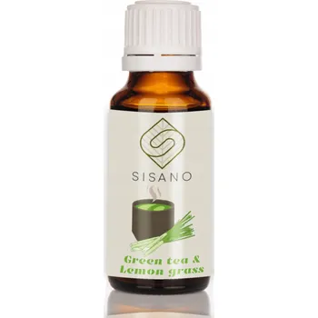 Vonný olej Sisano Zelený Čaj s Citrónovou trávou 10 ml