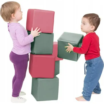 ostatní stavebnice Stavebnice pro děti, sada měkkých vzdělávacích hraček, hrací místnost
