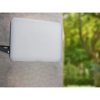 NEDES Venkovní černý LED reflektor 100W / 4000K - LF7025