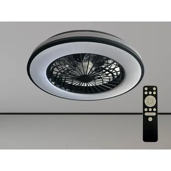 NEDES LED svítidlo OPAL + stropní ventilátor + dálkový ovladač 48W - LCL6346