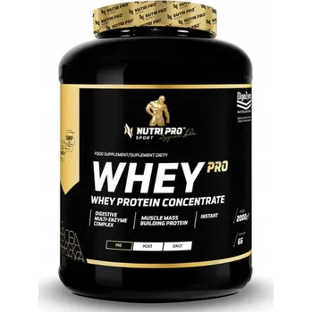 Protein Protein Nutri Pro Sport prášek 2000 g, příchuť jahoda