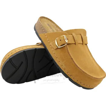 Dámské pantofle Batz dámské zdravotní pantofle Fiorella Camel - vel. 39
