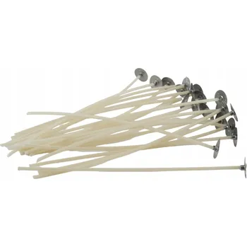 Svíčka Knoty do svíček bavlněné PC11, 100 kusů, 15 cm