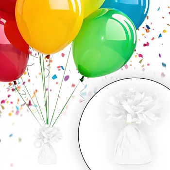 Balónek BÍLÉ SVATBA ZÁVAŽÍ NA BALÓNKY S HÉLIEM NA NAROZENINOVOU SVATEBNÍ DEKORACÍ