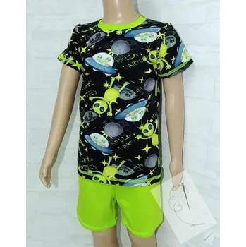 Dětský letní set – tričko a kraťasy Ufoni