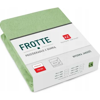 Prostěradlo Froté prostěradlo s gumou 120x200 šalvějové SILNÉ (HRUBÉ)