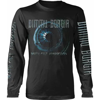 Pánské tričko Dimmu Borgir tričko dlouhý rukáv, Death Cult Armageddon BP Black, pánské XXL