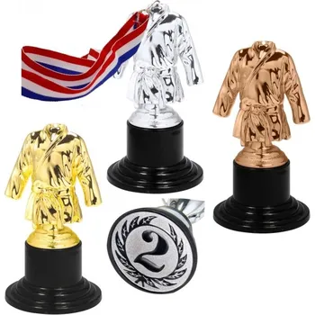 Medaile kimono MDC004 Barva: zlato, Výška: 10,5 cm