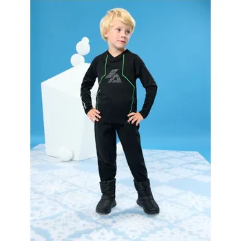 Dětská móda Sinsay - Sportovní fleecové kalhoty Active - černá - 374FC-99X - 374FC-99X-98