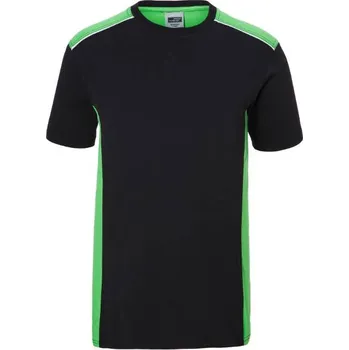 Pánské tričko DAIBER JN 860 / Pánské pracovní tričko - black/lime XL