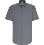 SEIDENSTICKER 3001 SSL / Pánská košile s krátkým rukávem - anthracite 47