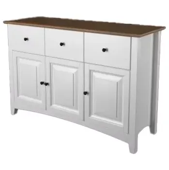 Komoda Interier-Stejskal | Komoda Castello Soft masiv borovice S27 - Castello dekory Olše světlá