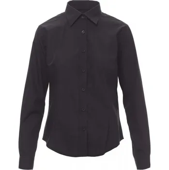 Dámská košile PAYPER BRIGHTON LADY 000936-0332 / Dámská vyštíhlená košile z jemné česané bavlněné látky - černá L