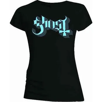 Dámské tričko Ghost tričko, Blue/Grey Keyline Logo Black, dámské L