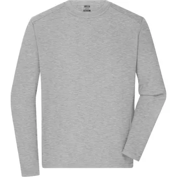 Pánské tričko DAIBER JN 1840 / Pánské pracovní tričko s dlouhým rukávem - grey heather XXL