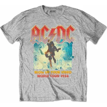 Chlapecké tričko AC/DC tričko, Blow Up Your Video Heather Grey, dětské XS velikost XS věk (3-4 roky)
