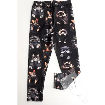 Dívčí legíny Legíny kOČIČKY V KAPSIČCE