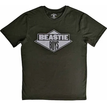 Pánská móda Beastie Boys tričko, B&amp;W Logo Green, pánské L