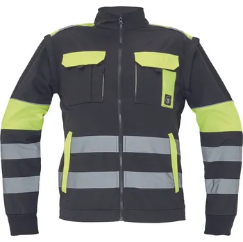 pracovní bunda CERVA MAX VIVO RFLX / Reflexní montérková bunda 2v1 44