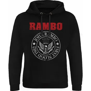 Pánská mikina Rambo mikina, First Blood 1982 Seal Epic, pánská XL