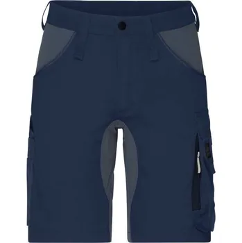 pracovní kraťasy DAIBER JN 1811 / Pánské pracovní elastické kraťasy - navy/carbon 46