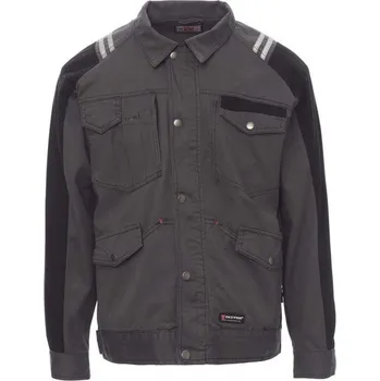 Pánská mikina PAYPER ARIZONA 000319-0064 / Nezateplená bunda džínového střihu - smoke/black XXL