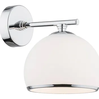 Nástěnné svítidlo Nástěnné svítidlo Argon bílé, stříbrné patice E27 60 W