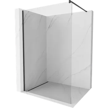 Mexen Kioto sprchová stěna Walk-in 150 x 200 cm, transparentní 8 mm, černá - 800-150-101-70-00 Sprchové stěny
