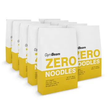Fitness strava BIO Zero Noodles 385 g – GymBeam Balení (g): 10 x 385 g