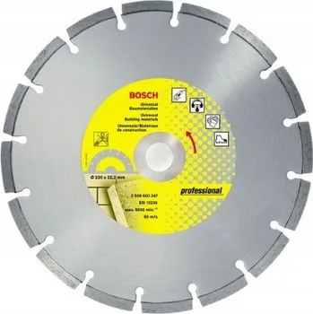 Řezný kotouč Bosch Diamantový řezný kotouč 230 mm segmentový